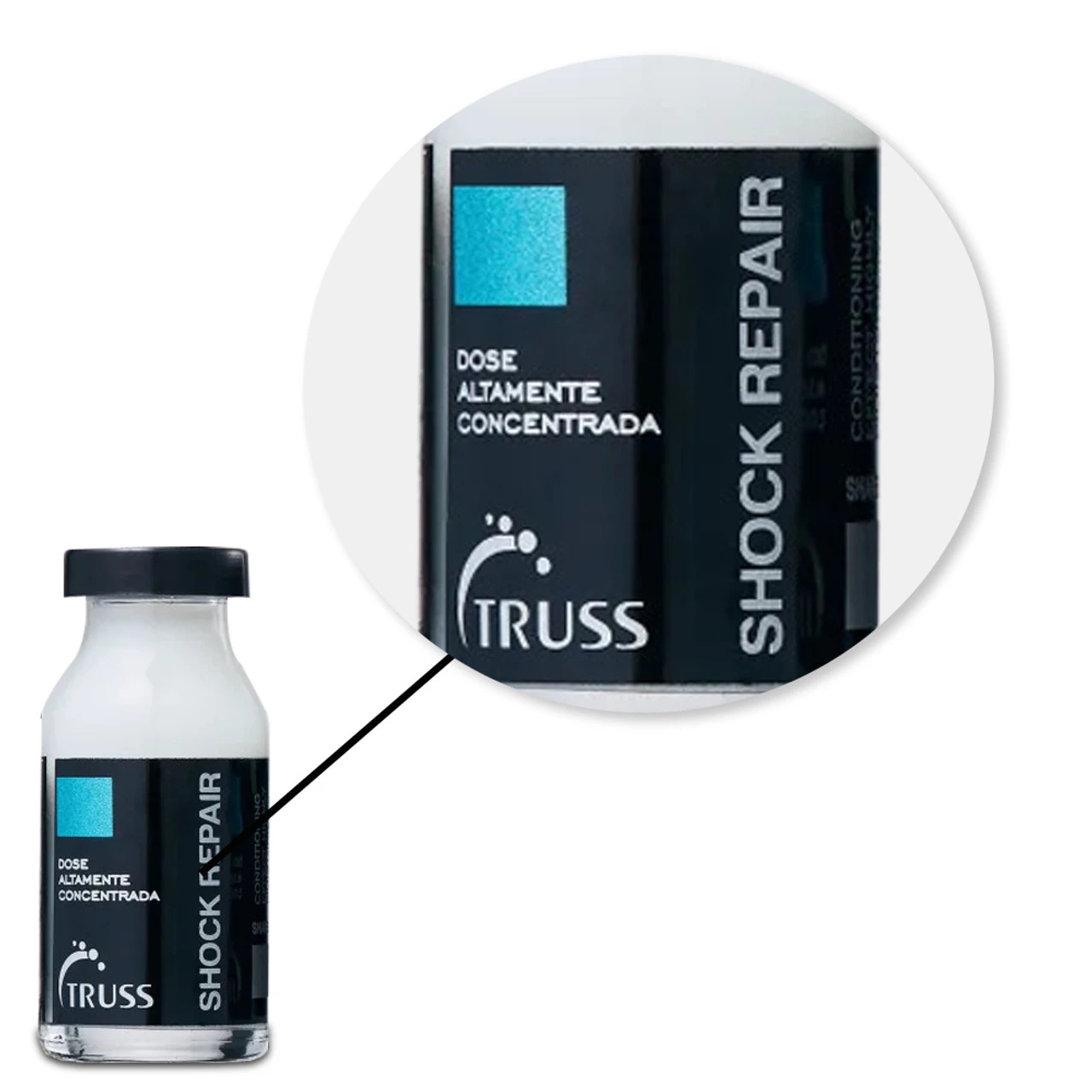 Truss Shock Repair Concentrated Hair Ampoule 4x17ml/2.29 Oz - Image 5