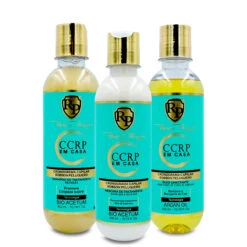 Ccrp Robson Peluquero 3x1 Home Treatment Hair Chronogram Moisturizing Oil Kit 3x300ml/10.14 Fl.oz