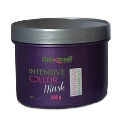 Onixx Brasil Intensive Collor Mask Platinum Eficaz 500g/17.63 Oz