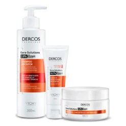 Kit Shampoo Leave-in Mask Vichy Dercos Kera-Solutions Plus 3 Products