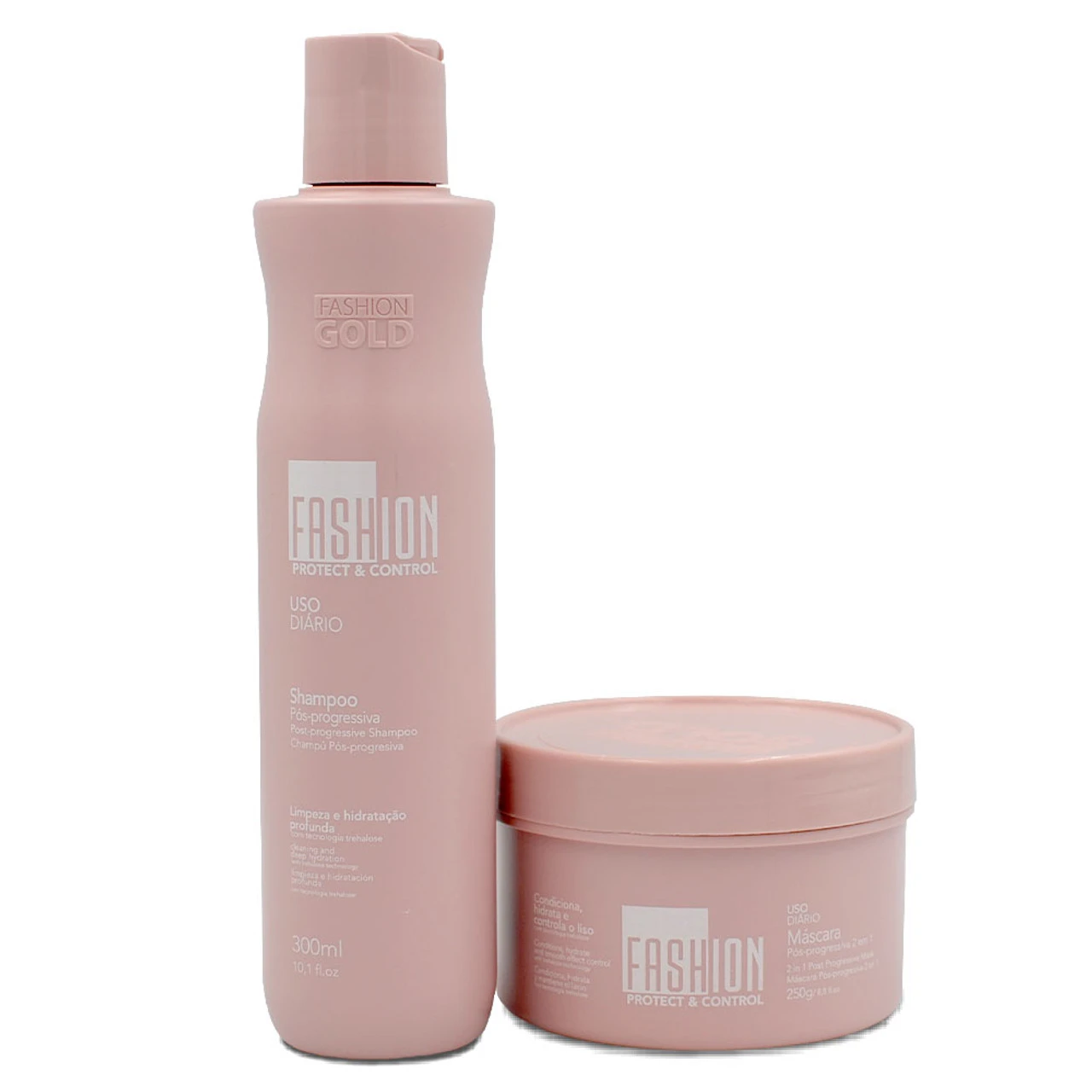 Ybera Paris Fashion Gold Shampoo And Mask Post Progressive Kit - Intensive Treatment