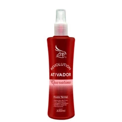 Zap Revolution Keratin Activator Thermal Fluid Ativador Queratina Hair Care 300ml/10.1fl.oz