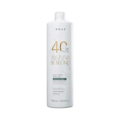 Braée Wanna Be Blond 12% Professional Oxygenated Water 40 Volumes Collagens And Nutritive Oils 900ml/30.43 Fl.oz