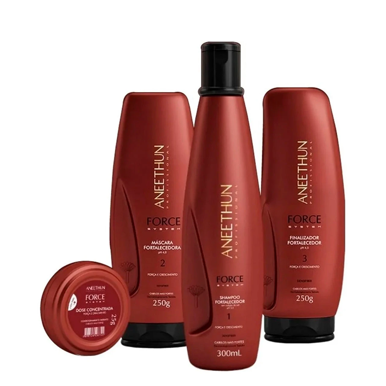 Aneethun Force System Treatment Kit Hair Growth Strength, Resistance, Shine And Vitality