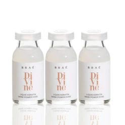 Braée Kit 3 Treatment Vials Divine Power Dose Restores Hair Fiber 3x13ml/3x0.43 Fl.oz