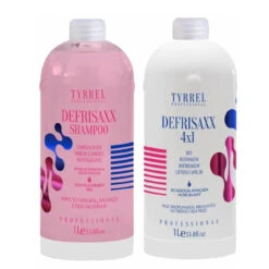 Kit Tyrrel Shampoo Btox Defrisaxx 4x1 Complete Treatment Hydration Hair Care 2x1L/2x33.8fl.oz