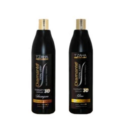 Kit Tzaha Progressive Diamante Total Lissy Diamond 3D Selagem Térmico Hair Care 2x1L/2x33.8fl.oz