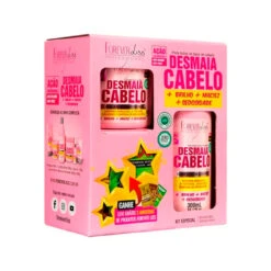 Kit Forever Liss Shampoo Mask Desmaia Cabelo Special Complete Hydration Hair Care 2 Units