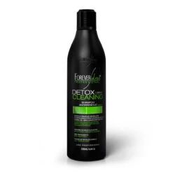 Forever Liss Anti-Residue Shampoo Detox Cleaning Vinagre Maçã Without Salt 500ml/16.9 Fl.oz