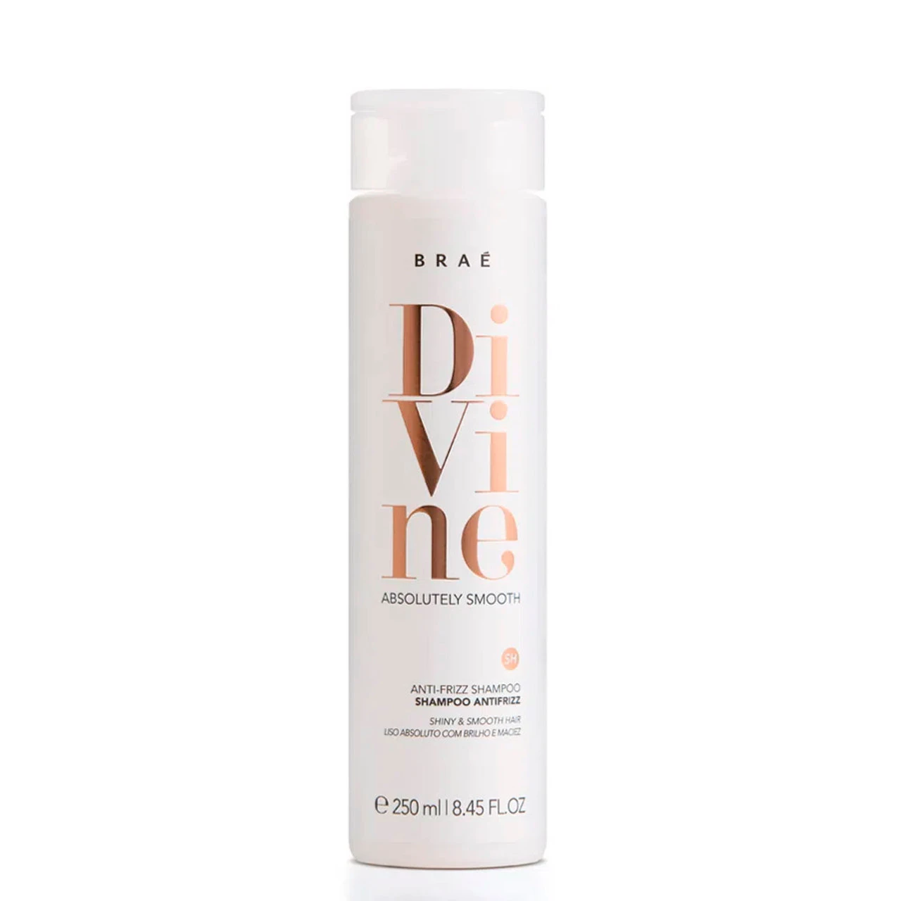 Braé Divine Absolute Smooth & Shiny Anti Frizz Shampoo 250ml/8.45 Fl.oz