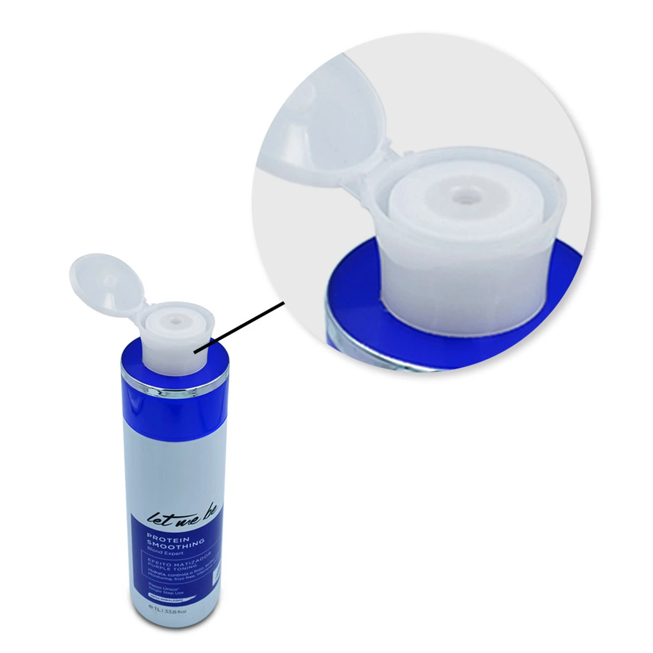 Let Me Be Progressive Protein Smoothing Blond Expert Purple Toning Matizador Hair Care 1L/33.8fl.oz - Image 3