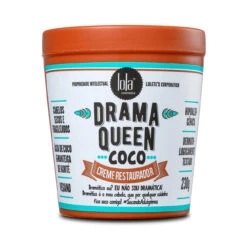 Lola Mask Drama Queen Coconut Restoring Cream Nourishing 230g/8.11 Oz