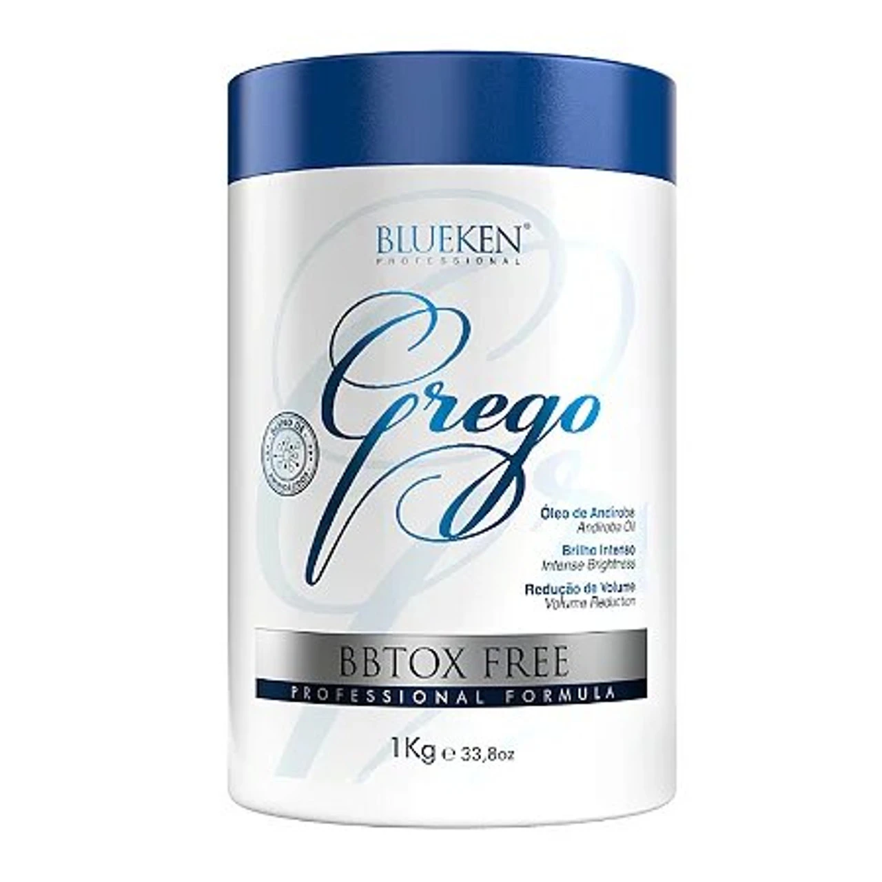 Blueken Organic Kit Formaldehyde Free Straightening Brush Gloss Grego + Grego Bbtox Free - Image 3