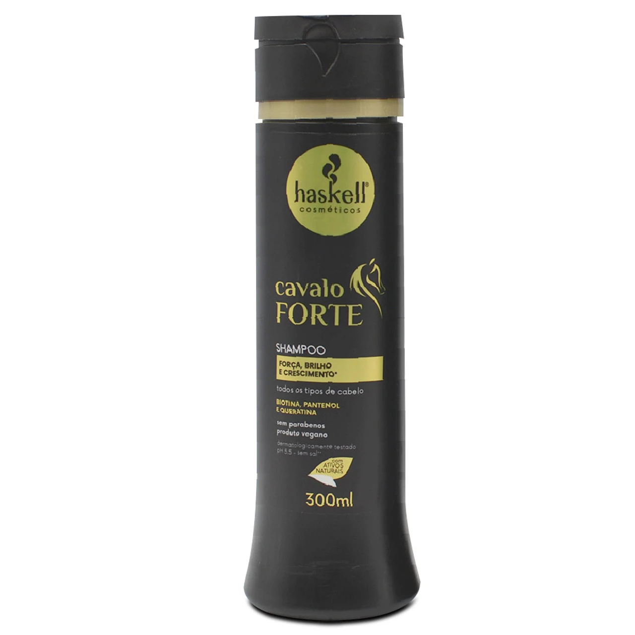 Kit Haskell Cavalo Forte Home Care Shampoo And Conditioner 2x300ml/2x10.14 Fl.oz - Image 2