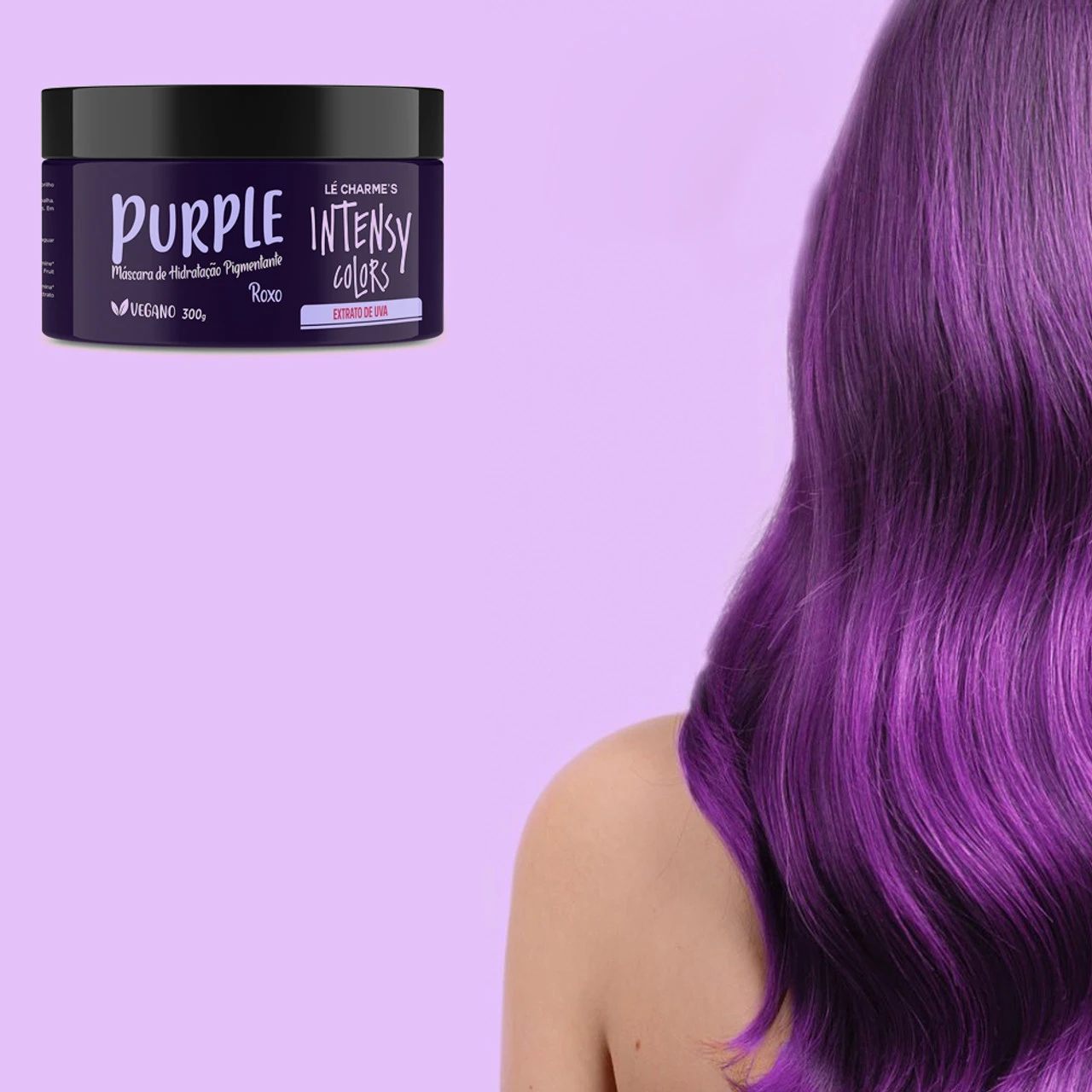 Lé Charme’s Intensy Colors Mask Purple Grape Extract 300g/10.58 Oz - Image 3