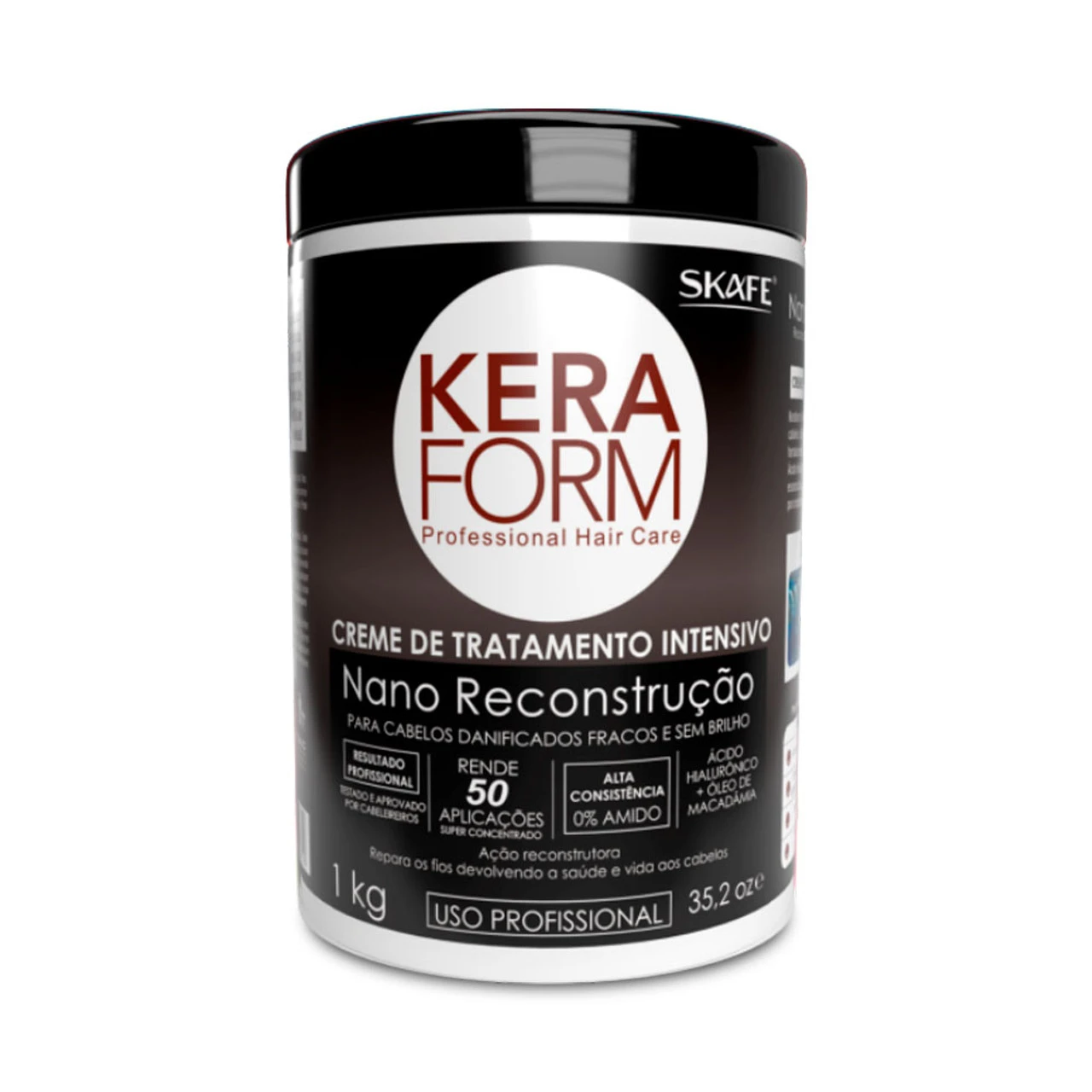 Skafe Keraform Intensive Treatment Cream Nano Reconstruction 1Kg/35.2 Oz