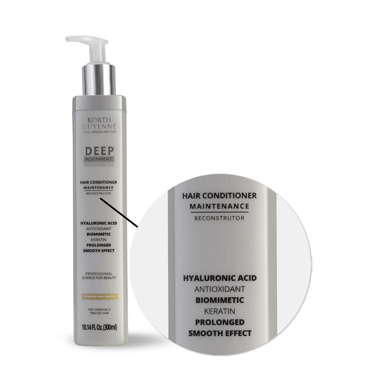 Kit Korth Guyenne Deep Alignment Shampoo Conditioner Mask Maintenance Hair Treatment 3 Products - Image 5