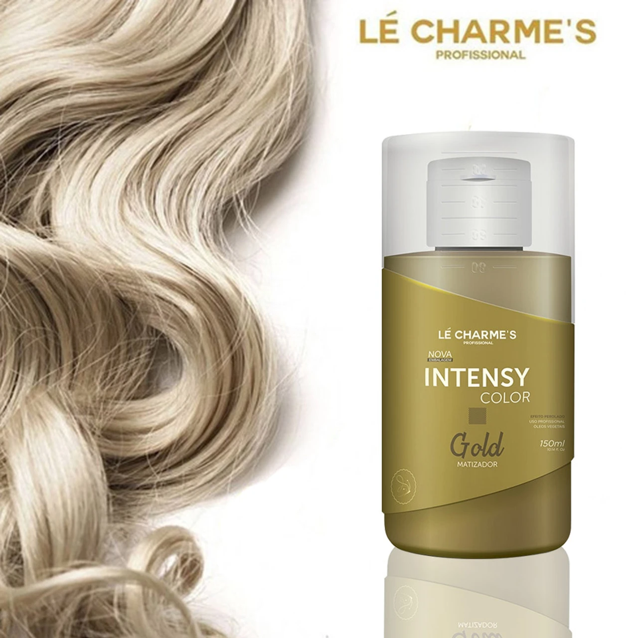 Lé Charme's Intensy Color Gold Matizador 150ml/5.07 Fl.oz - Image 2
