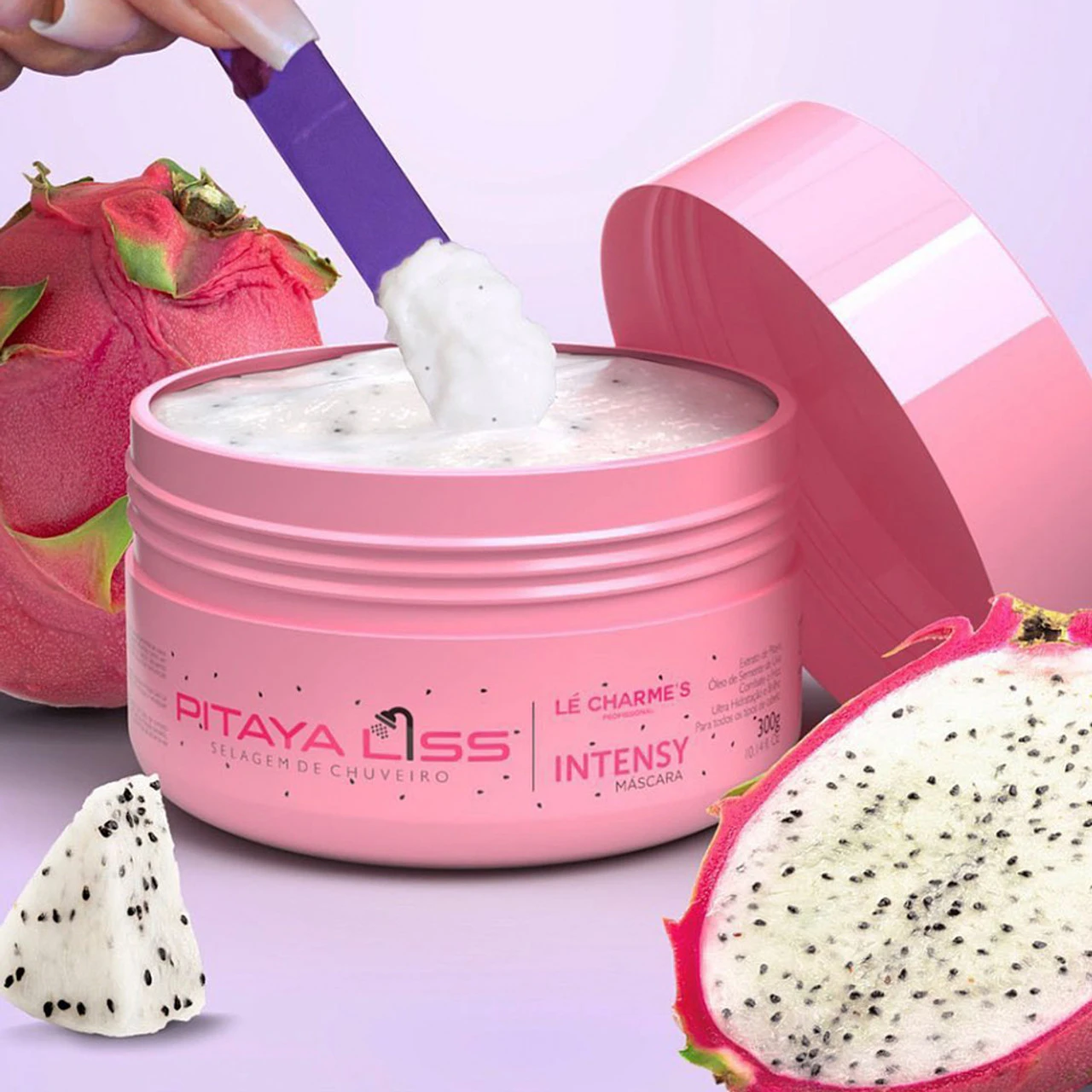 Lé Charmes Intensy Mask Pitaya Liss Shower Sealing 300g/10.58 Oz - Image 2