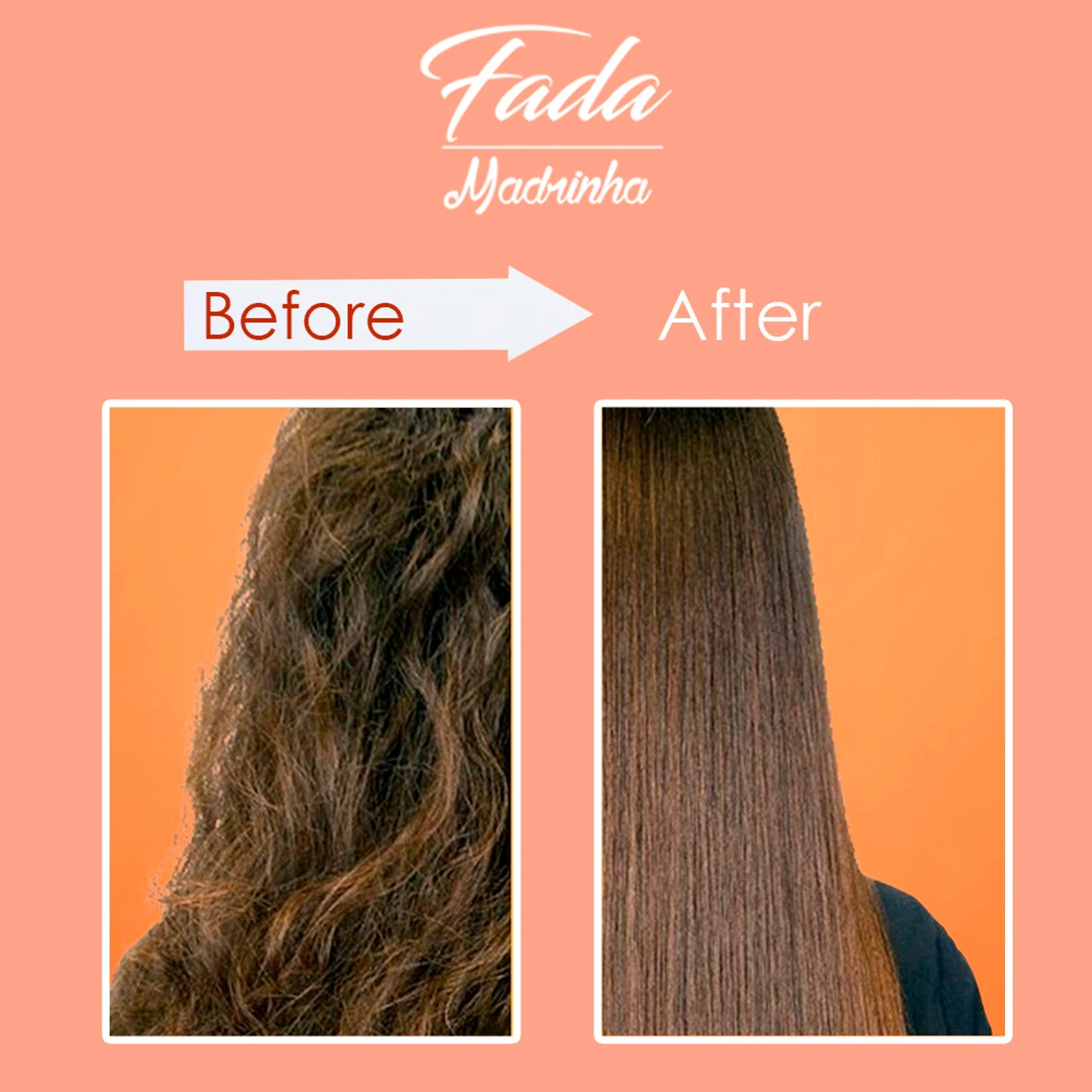 Kit Fada Madrinha Smoothing System Paiolla Shampoo And Reconstructing Mask Kit 2x1L/2x33.8 Fl. Oz - Image 4