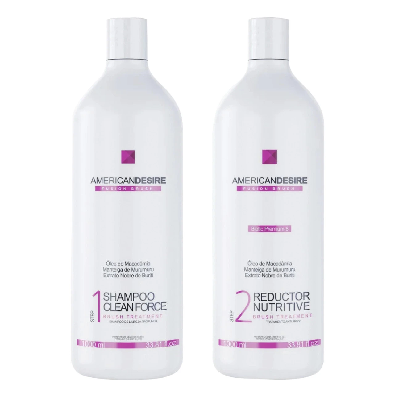 American Desire Fusion Treatment Brush 2x1000ml/67.62 Fl.oz