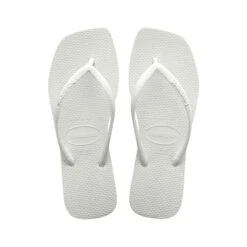 Havaianas Women's White Flip Flop Size 7-8 320g / 11.28 Oz