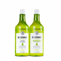 Inoar Résistance Bamboo Fiber Salon Duo Kit 2x1000ml/2x33.81 Fl.oz