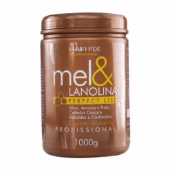 Hair Fly Professional Honey And Lanoline Straightening Agent 1Kg / 35.2 Oz