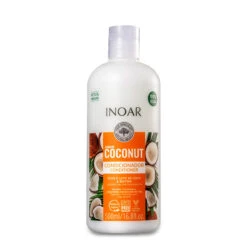 Inoar Bombar Coconut Milk And Biotin Nutrition Moisturizing And Growth Conditioner 500ml/16.9 Fl.oz