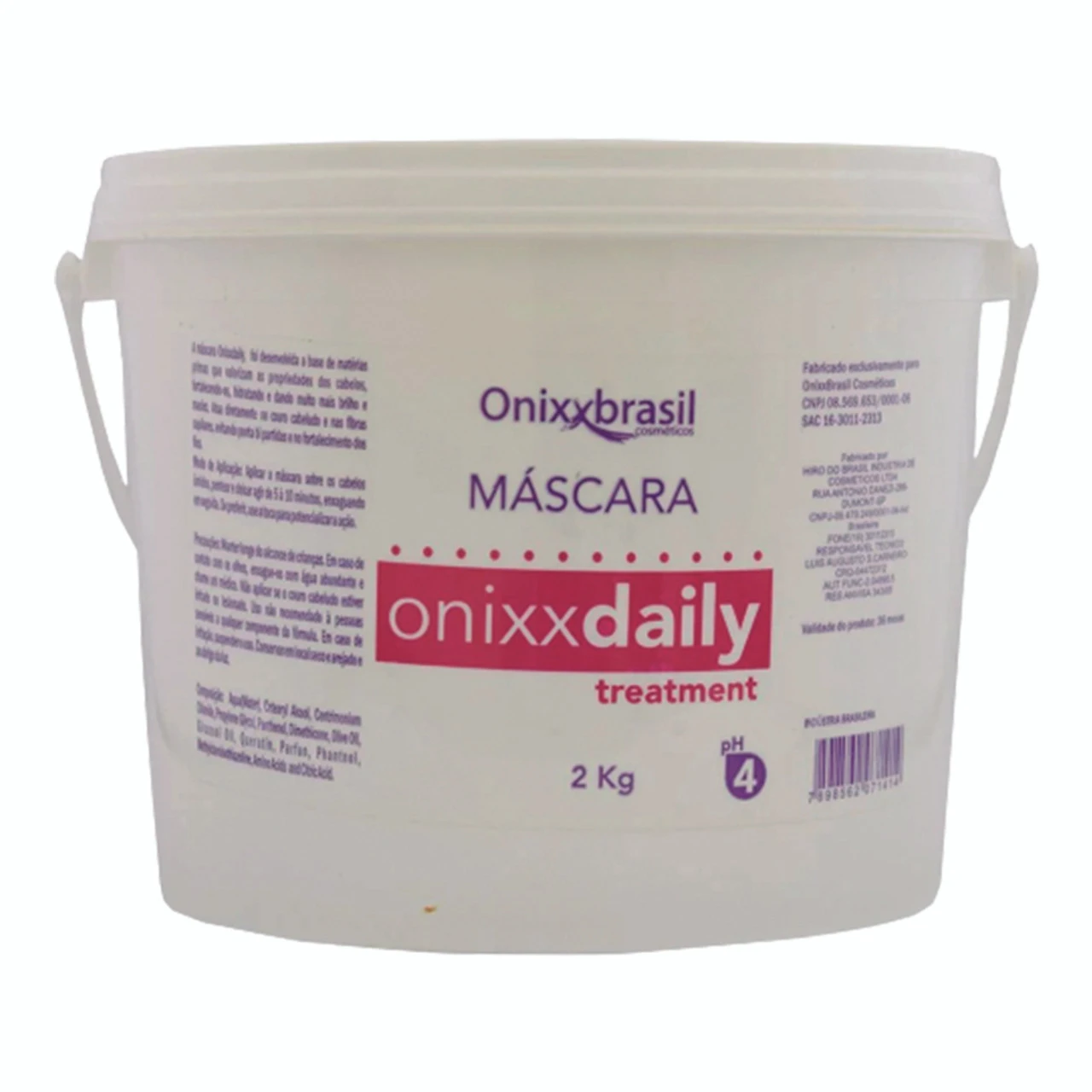 Onixx Brasil Daily Treatment Hair Mask 2000g/70.54 Fl.oz
