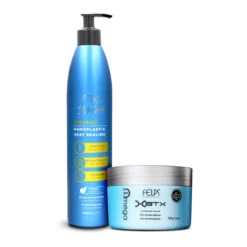 I Belli Capelli Organic Torrano Nanoplasty Kit 500ml/16.90 Fl.oz + Felps Professional Botox XBTX 300g/10.6 Oz