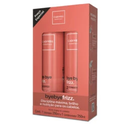 Cádiveu Professional Bye Bye Frizz Kit Duo Shampoo And Conditioner
