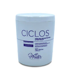 Portier Violet Mask Ciclos Btox Violet Reconstructive Mask Care With Blond Volume Control 1Kg/35.2 Oz