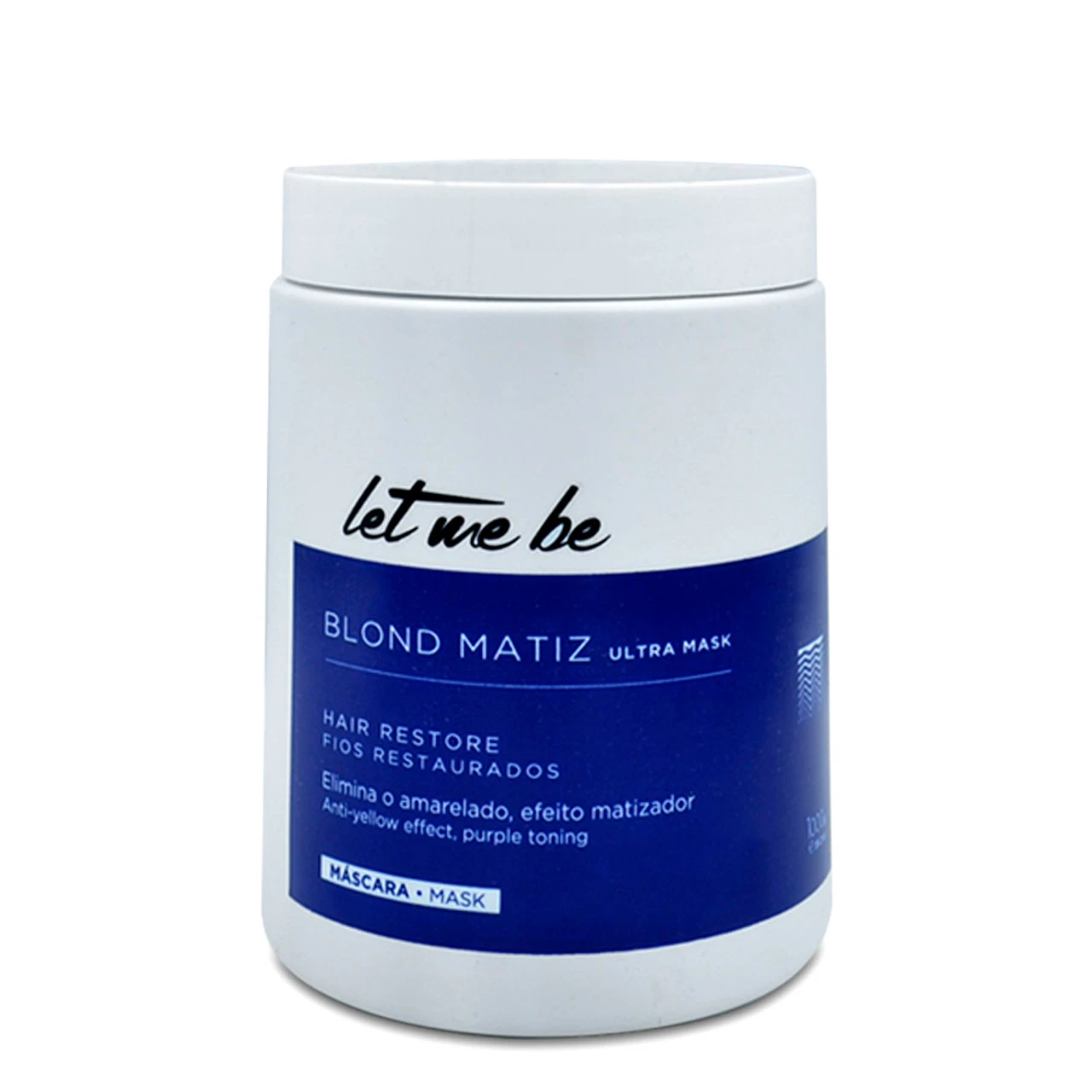 Kit Let Me Be Progressive Mask Protein Smoothing Blond Expert Blond Matiz Hair Restore 2x1L/2x33.8fl.oz - Image 3