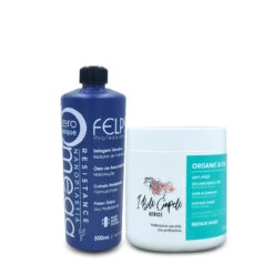 I Belli Capelli Venice Organic B-Tox Mask And Felps Omega Zero Heat Seal 2x500ml/2x16.9 Fl.oz