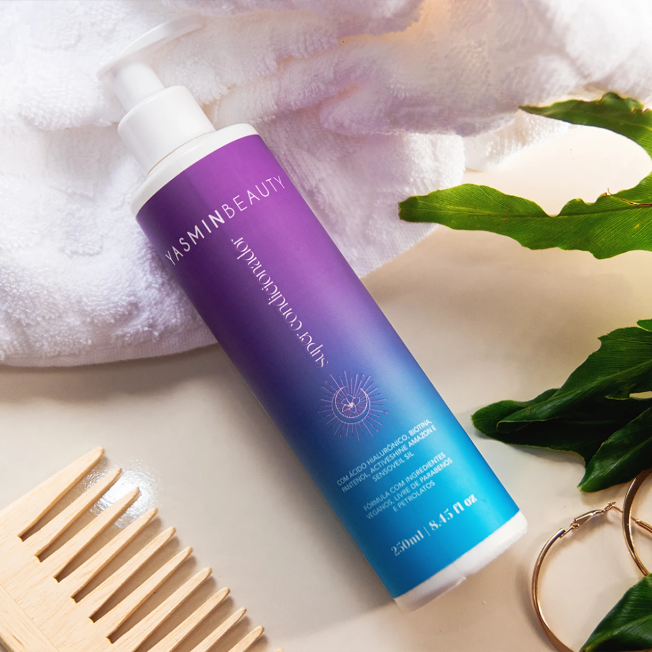 Yasmin Beauty Super Conditioner With Biotin - 250ml/8.45 Fl Oz - Image 2