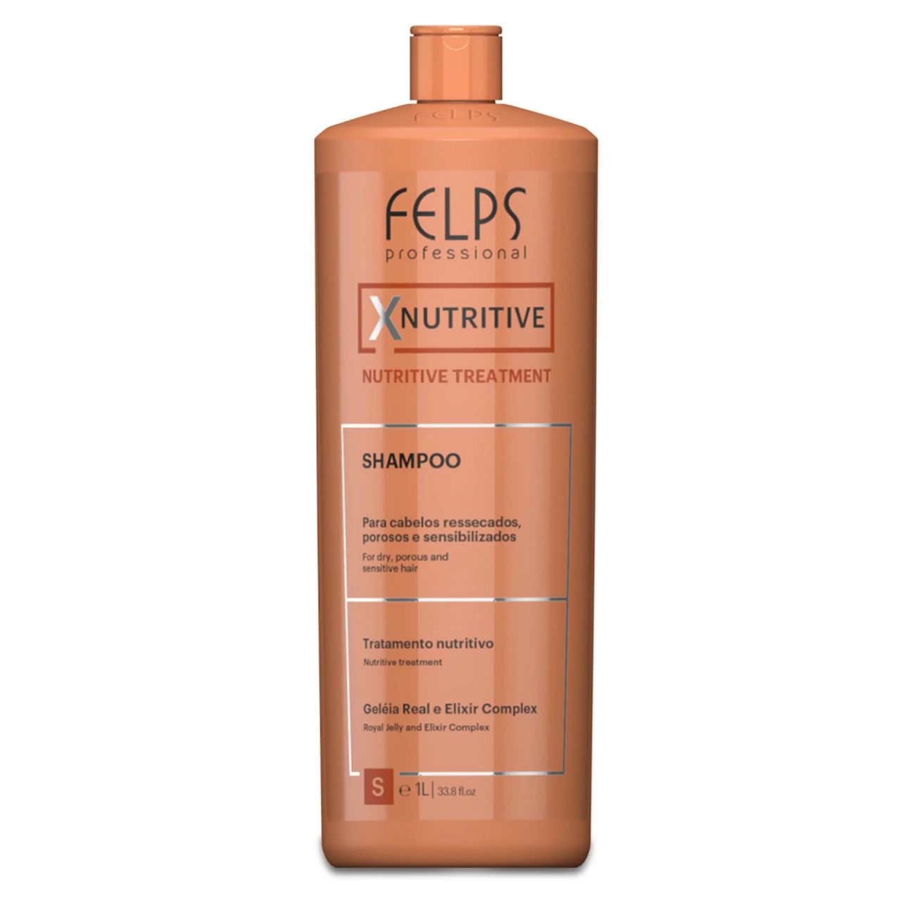 Felps XNutritive Hair Nutrition Shampoo 1000ml/33.81 Fl.oz