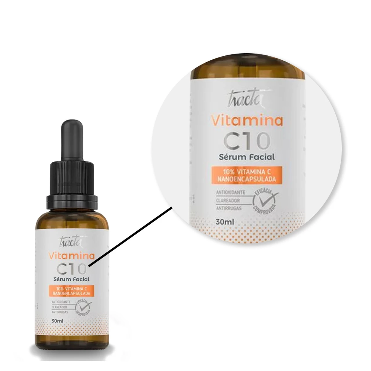 Tracta Facial Lightening Serum Antioxidant Vitamin C10 30ml/1,01 Fl.oz - Image 4