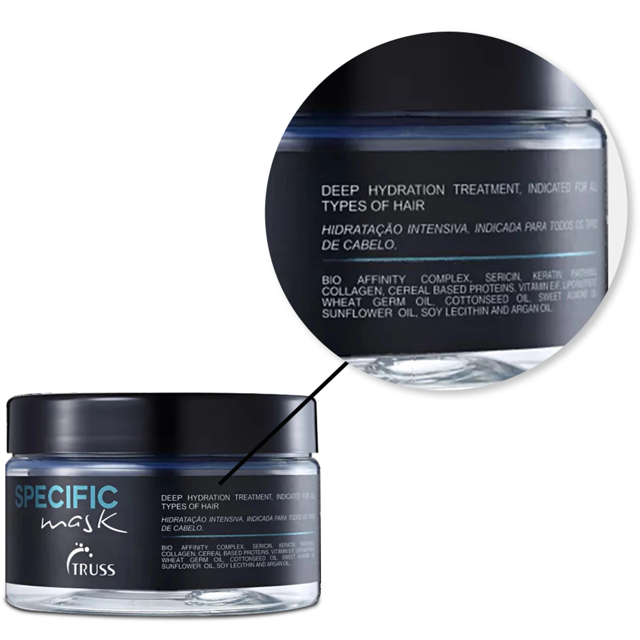 Truss Specific Deep Hydration Vip Hair Mask 180g/6.34 Oz - Image 2
