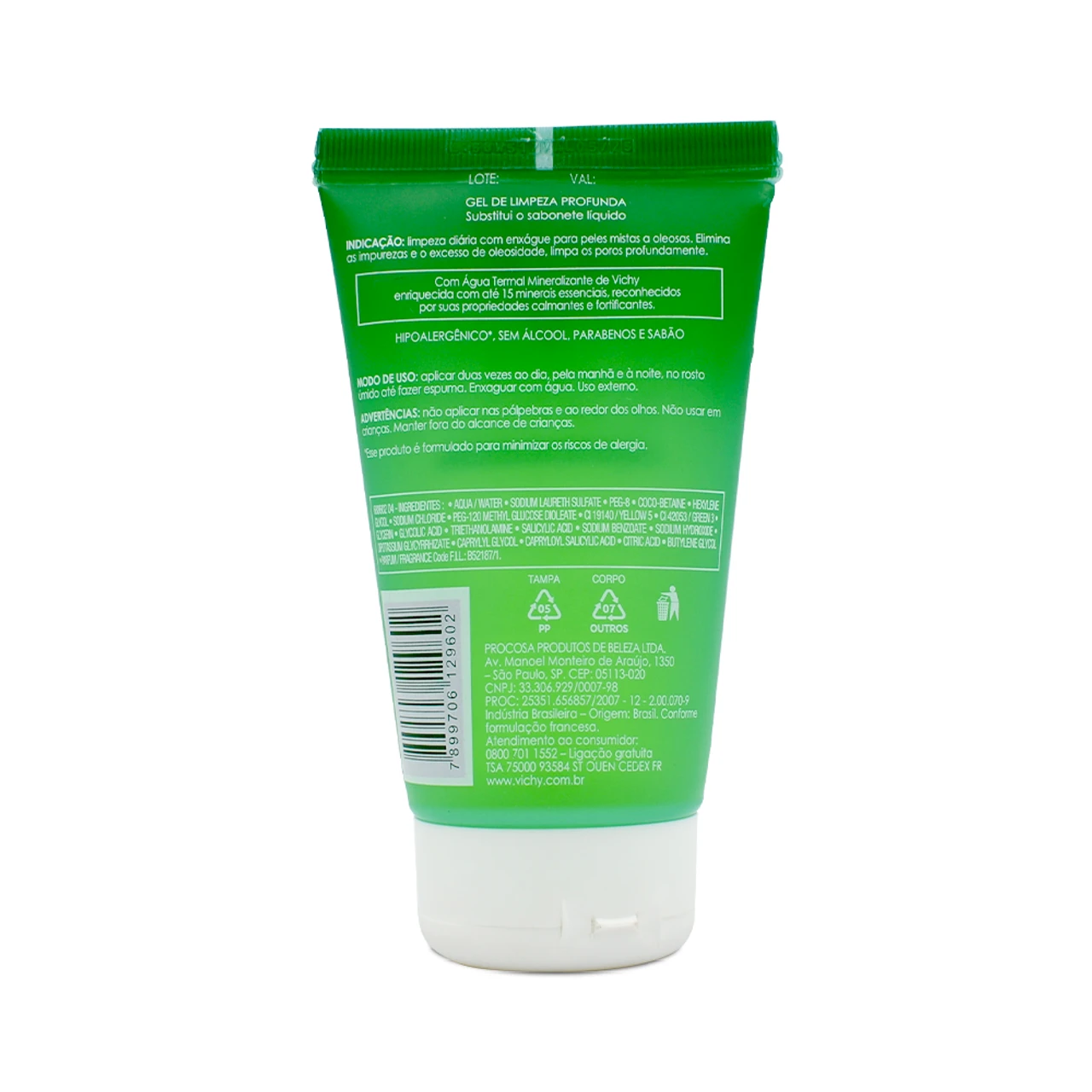 Vichy Normaderm Deep Cleansing Gel Oiliness-Free 150g/5.29 Oz - Image 2