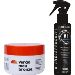 Verão Meu Bronze Tanning Wax + Mutari Hair Finisher #1 Indispensable