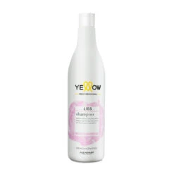 Alfaparf Shampoo Yellow Liss Anti-Frizz For Perfect Smooth Deep Cleaning Hair Care 500ml/16.9fl.oz