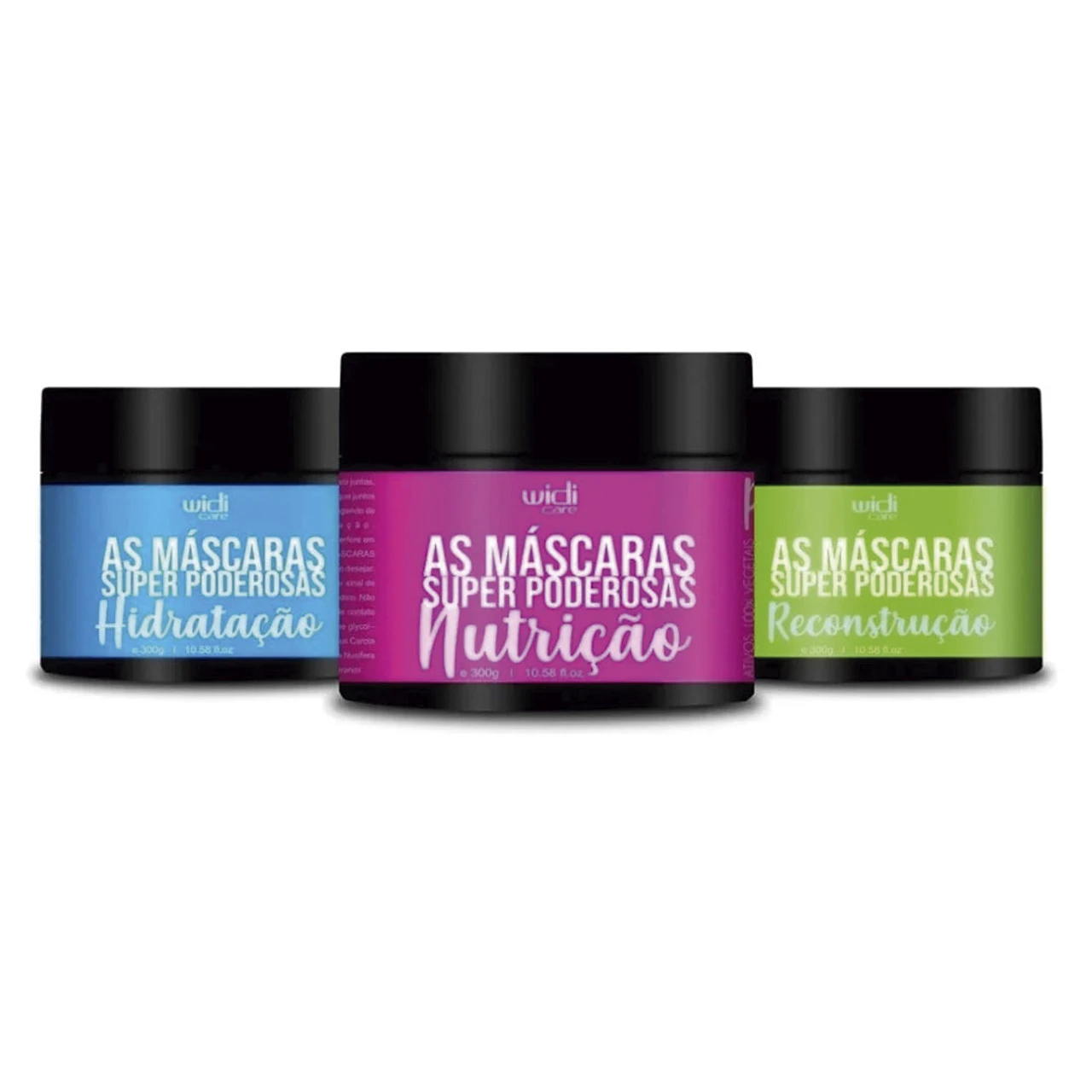 Widi Care "Super Powerful Masks" Hair Chronogram 3x300g/3x10.5 Oz