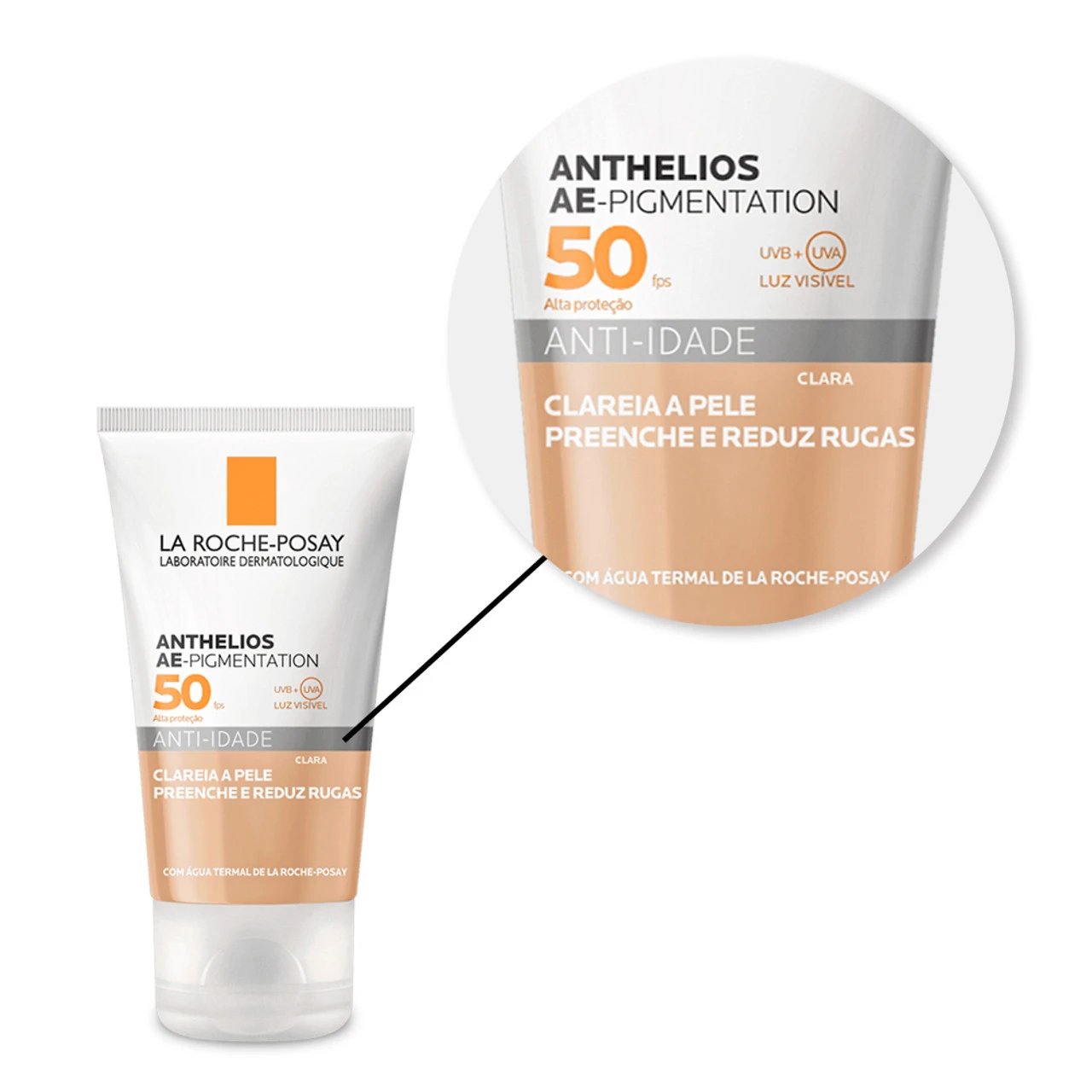 La Roche-Posay Anthelios AE- Pigmentation SPF50 Light Color Anti-Aging Sunscreen 40g/1.41 Oz - Image 3