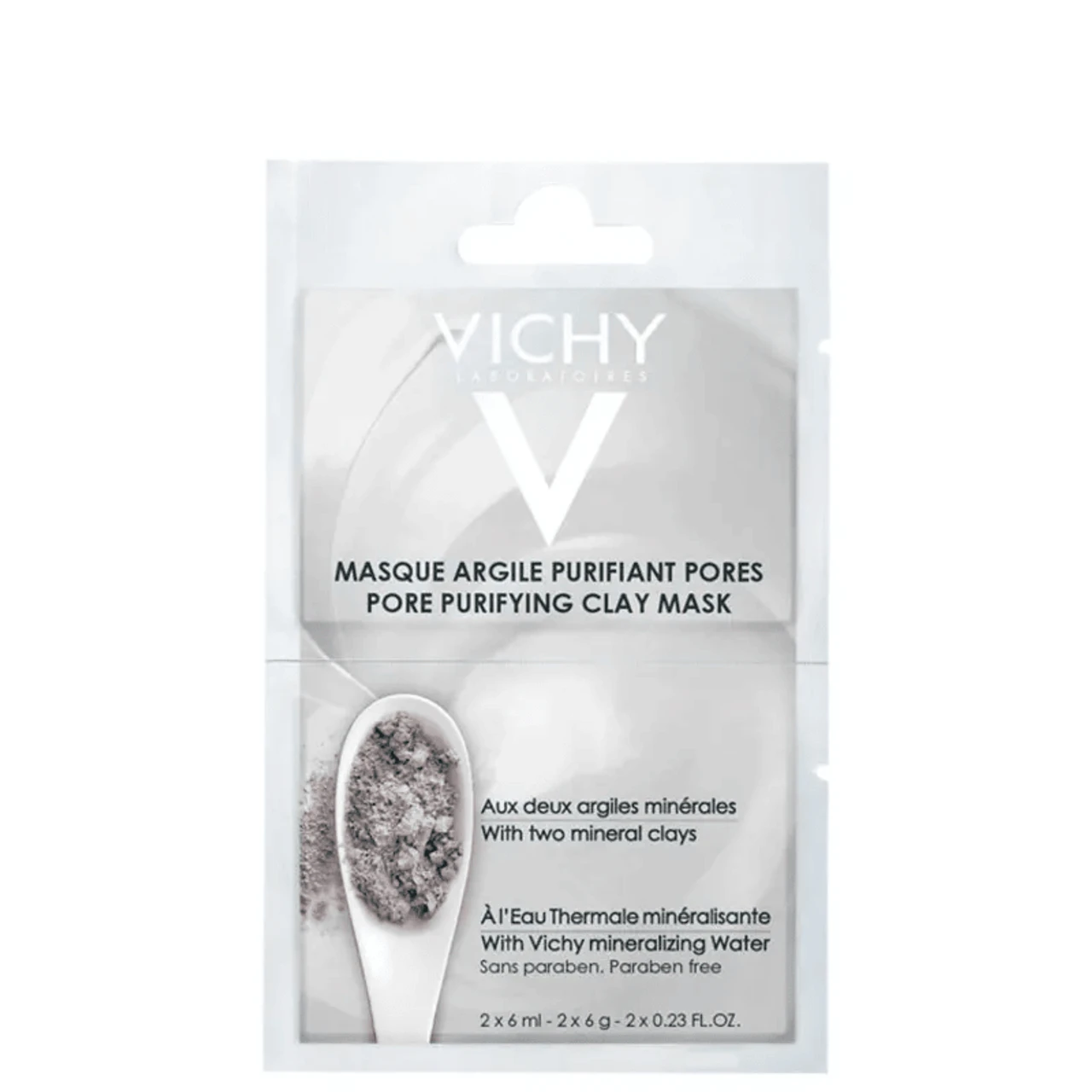 Vichy Purifying Mineral Clay For Oily Skin 2x6ml / 2x0.23 Fl.oz