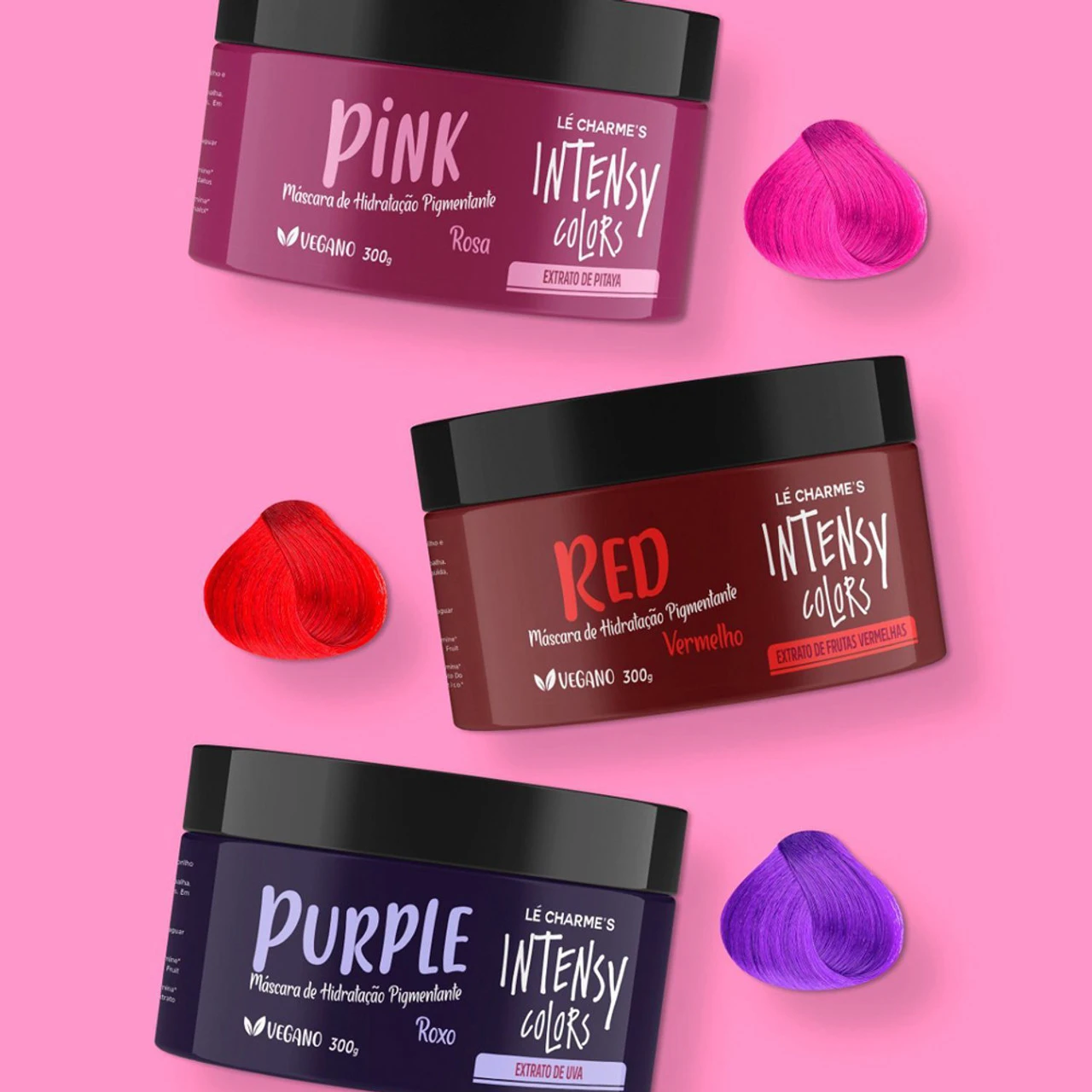Lé Charme’s Intensy Colors Mask Purple Grape Extract 300g/10.58 Oz - Image 4