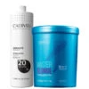Cadiveu Kit Master Blond Multi Blue Bleaching Powder + Ox 20