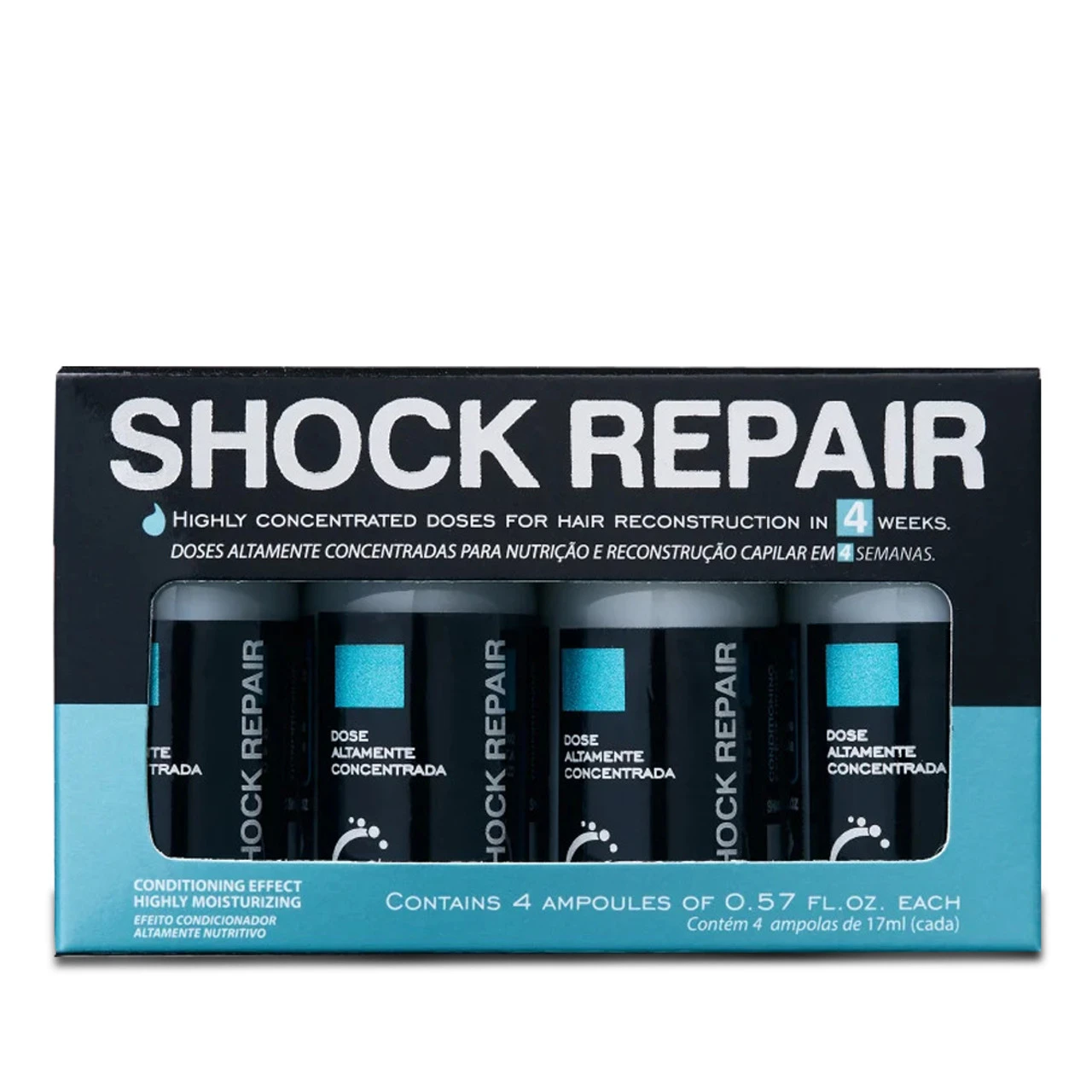 Truss Shock Repair Concentrated Hair Ampoule 4x17ml/2.29 Oz - Image 3