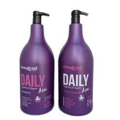 Onixx Brasil Acai Shampoo And Conditioner 2x2500ml/2x84.54 Fl.oz