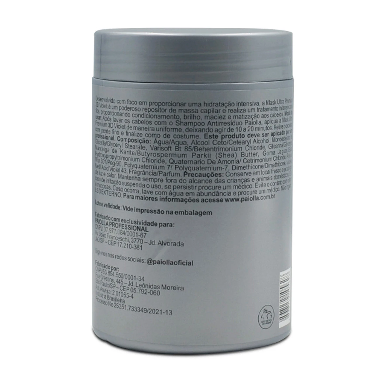 Paiolla Professional Violet Botox Sealing 3d 7 In 1 1000g/35.27 Oz - Image 2